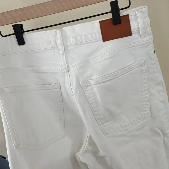 Everlane Way-High Sailor 2.0 Jean in Ecru White Wide Leg - Picture 4 of 7